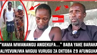 🔴#live_MZEE CHACHA, BABA YAKE BARAKA ALIYEVUNJWA MIGUU KWENYE VURUGU ZA UCHAGUZI AFUNGUKA MAZITO 