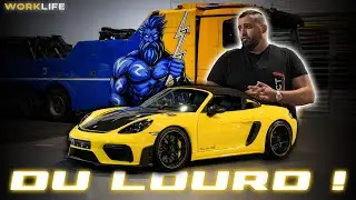 Une GT4 SPYDER RS et un énorme ZEUS pour ce gros marquage poids lourd ! (entre autres 😇)| WORKLIFE 🤯