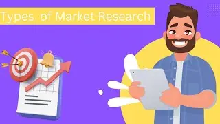 What is Market Research Types | Types of Market Research Part 1