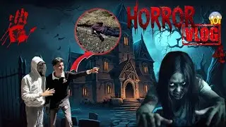 Horror+funny vlog 😱 मित्राला दिसलं भूत  marathi vlog 😱🥺 