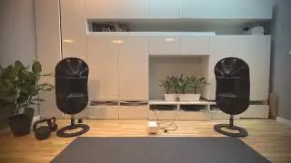 Open baffle / horn speakers, servo subs, Lyngdorf TDAI-1120, iphone record &mdash; Dirty Loops