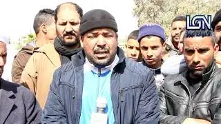 محتجون و اعضاء ببلدية قصر الحيران بالاغواط يغلقون البلدية و يطالبون برحيل رئيسها و هذا الاخير يرد عل