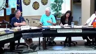 The June Village of Rhinebeck Board Meeting 61113