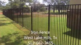 Iron Fence West Lake Hills, TX 512-949-8943