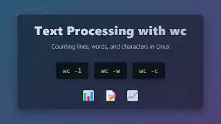 Mastering Text Analysis with 'wc' Command in Linux: Lines, Words, and Characters!
