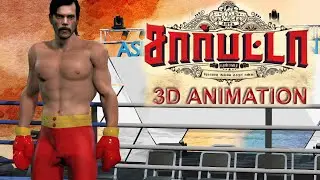 Sarpatta Parambarai - Animation Trailer | Ashok