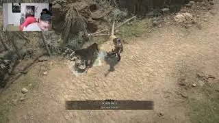 DIABLO IV. NIGROMANTE. NOS ENCONTRAMOS UN CAMELLO EN ARENAS PÁLIDAS 