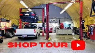 Backyard Mechanic Shop Tour - Quonset hut