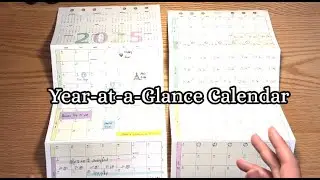 Year-at-a-Glance Calendar Ideas for Memory Keeping, Habits & More