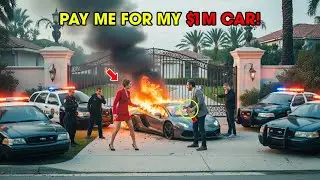Karen’s son burned my $1M limited-edition Lamborghini — but he didn’t know the cameras were on