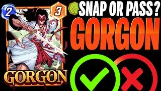GORGON 🤺 Details & Mechanics | Snap or Pass | Marvel Snap