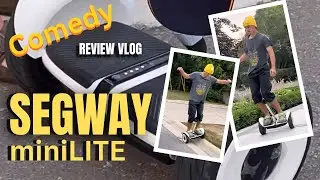 Segway Fun Test & Crazy Tricks / MileslikeTheMeasurement Comedy Review