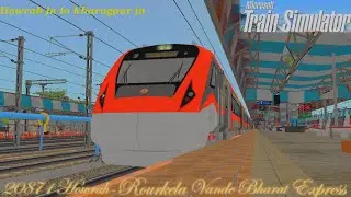 20871 Howrah-Rourkela Vande Bharat Express.(HWH to KGP)
