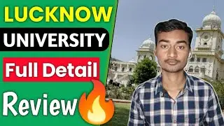 LUCKNOW UNIVERSITY FULL REVIEW | Fees | Admission | Courses | Placement🔥 Full Honest Review