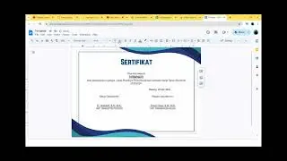 Generate Certificate with Google Docs, Sheets and Apps Script