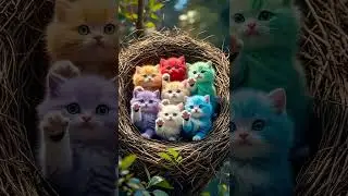 @Healing Meow.A nest of healing little cuties #cute #littlecat #isitcute #cute