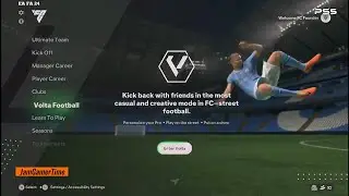 EA FC 24 PS5: Menu Setup