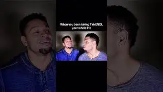 PSA - STOP taking Tynenol!! #hodgetwins #funnyvideo #shorts