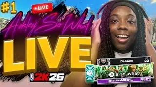 #1 FEMALE NBA 2K26 PLAY NOW ONLINE PLAYER!