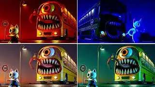 SCHOOL BUS MONSTER | 2 | Story of Transformation | Coffin Dance Song