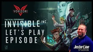 Episode 4 Invisible Inc. Campaign Play through by Vorizori at JesterLine Studios