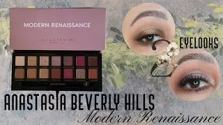 2 Looks 1 Palette ft. Anastasia Beverly Hills Modern Renaissance