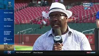 Bob Kendrick of Negro Leagues Baseball Museum with FSKC