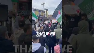 Muslim Speaks TRUTH about Palestine! #shorts