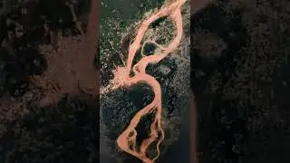 Timelapse of Meandering River in Peru | Astonishing View
