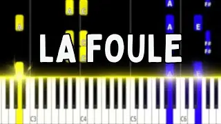 Edith Piaf - La Foule | Intermediate Piano Tutorial + Sheet Music 