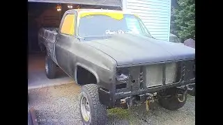 METAL WORK MAYHEM! '75 CHEVY 4X4 SQUARE BODY