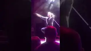 Brett Young singing 