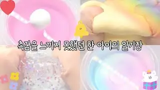촉감을 느끼지 못했던 한 아이의 일기장 • 일기장 시리즈 • 시리즈 일기장 • 시리즈 액괴 • 액괴 시리즈 • 실즈 • 일기장 • 10분 일기장 • 알고리즘 사랑해요