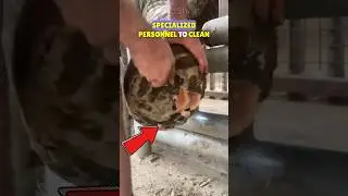 🐘This Is The Elephant PEDICURE!🐘 #shorts #shortsfeed