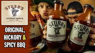 Stubb's Legendary BBQ's Original, Hickory Bourbon & Spicy Sauces Review