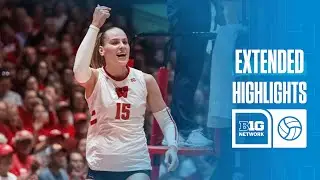 Rutgers at Wisconsin | Extended Highlights | Big Ten Volleyball | 09/26/2025