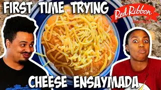 First Time Trying: Cheese Ensaymada (Filipino Pastry)