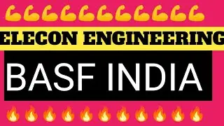 BASF INDIA LTD  ELECON ENGINEERING FUNDAMENTAL AND TECHNICAL ANALYSIS#