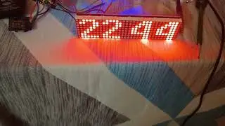 Max7219 with Esp8266 clock