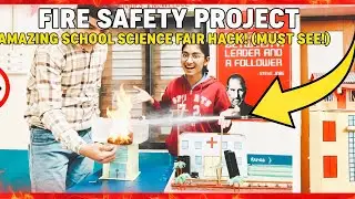 Fire Sensor System 🔥 | Automatic Fire Safety Project | Student Innovation