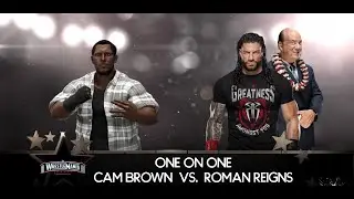 Cam Brown vs Roman Reigns | GPW WrestleMania Night 2 Main Event Showdown