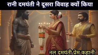 रानी दमयंती ने दूसरा विवाह क्यों किया जबकि राजा नल जीवित थे।Raja nal ki kahani.Nal damyanti ki katha