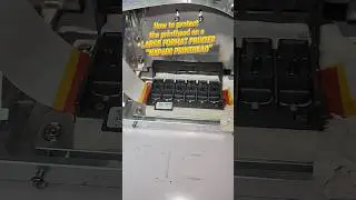 #printer How to protect the printhead &ldquo;EPSON XP600&rdquo; on a large format printer #tips