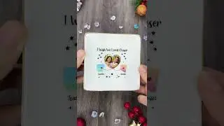Custom Photo I Wish We Lived Closer | Personalized Ring Dish