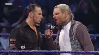 Jeff Hardy attack Matt Hardy 2009.03.13
