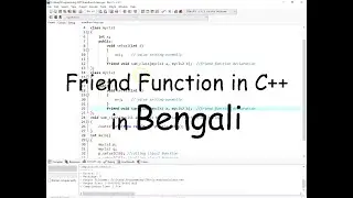 Friend Function of C++ in Bengali
