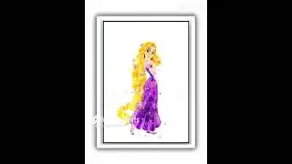 Custom princess posters & pictures for sale! DM to place your order today. #forsale #princess