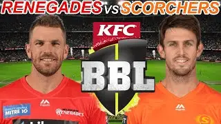 PERTH SCORCHERS vs MELBOURNE RENEGADES Live Commentary (KFC Big Bash League 2021)