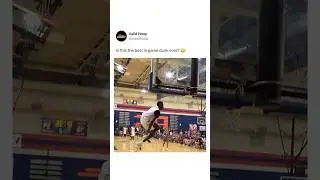 The BEST in game dunk ever 😳