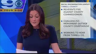 Residents sue Tyrrell County over 'Faithful Slaves' monument at courthouse
